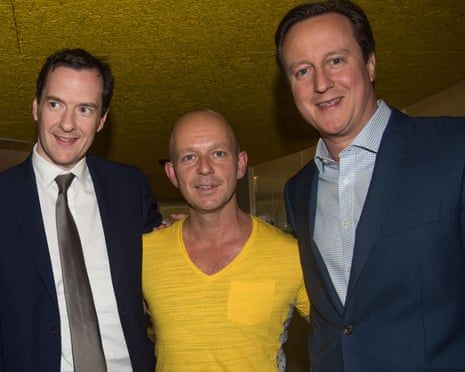 George Osborne, Steve Hilton and David Cameron