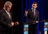 Ossoff rejects 2028 buzz amid bruising night of Senate debates - Axios