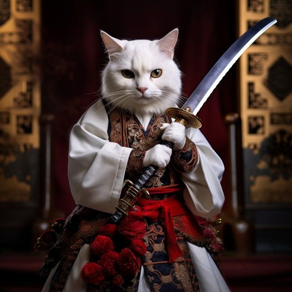 Samurai Cat