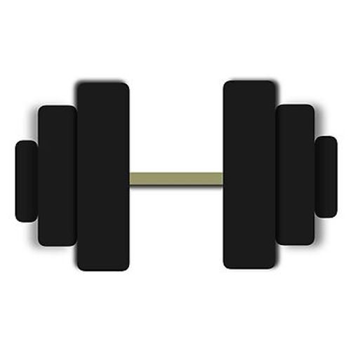 Artwork thumbnail, NEW Dumbbell Emoji Design (Original Emoji Design) by LEOEXPRESS