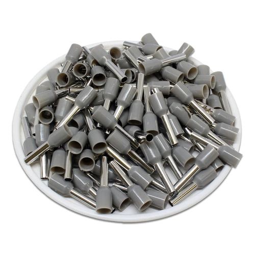 AT25010 - 14AWG (10mm Pin) Insulated
Ferrules - Gray