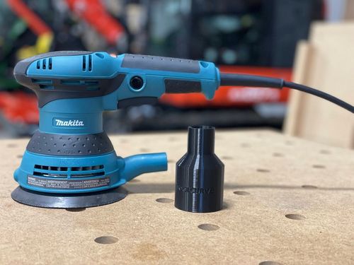 Makita Sander to 1 7/8 Vacuum Hose Adapter - BO5041K, BO5030K, XOB01Z, BO4556 image 3