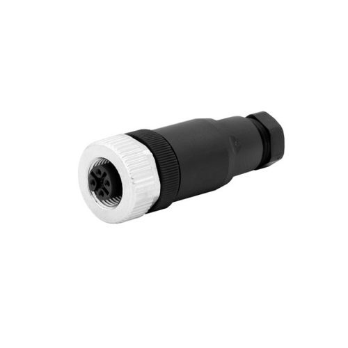 M12 Female cable connector, Contacts: 5, 4.0-6.0 mm, unshielded, screw clamp, IP67, UL 2238