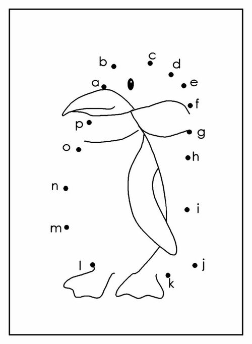 Pinguim para ligar os pontos