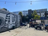 Don Taco Truck on a street corner