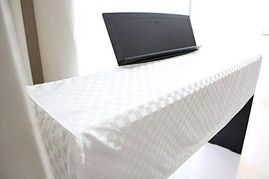 Digital Piano Cover for Yamaha - Piano Keyboard for P143, P225, P223, P145, P143, P125a, P125, P115, P105, P71, P45, Kawai ES120, PX150, Roland F-20 & More, Keyboard Cover, Pearl White