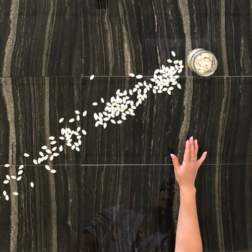 Porcelain Tile Tobacco Brown Tile 12x24 $2.99/SF Polished For Wall and Floor| Bathroom Floor Tile| Woodlook Brown Porcelain| Dark Brown Tile| Shower Tile All Marble Tiles