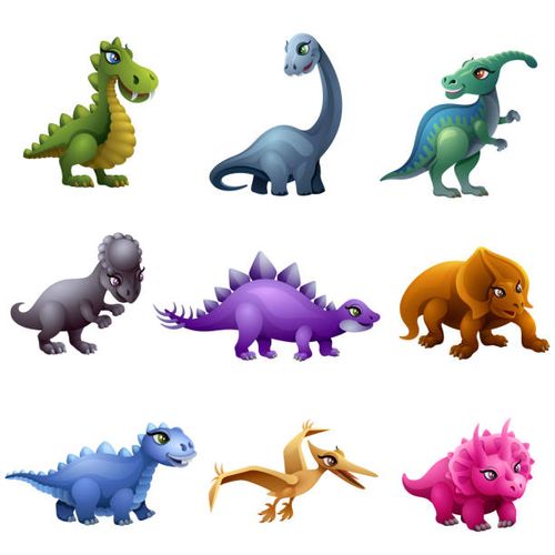 dinosaur characters - dinosaur characters stock illustrations