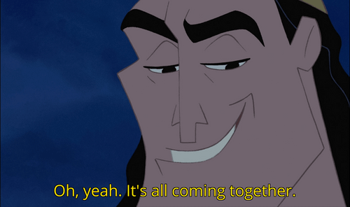 r/MemeRestoration - Kronk "Oh, yeah. It's all coming together." (Based on original 1080p Blu-Ray PNG Screenshot) (1822x1080p)