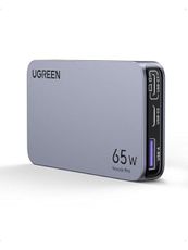 UGREEN Nexode Pro 65W GaN USB C Slim Wall Charger, 3-Port Compact Fast PPS Charger for iPhone 17/16/15 Series, MacBook Air, iPad Pro, Galaxy S25/S24, Pixel 10/9, Steam Deck