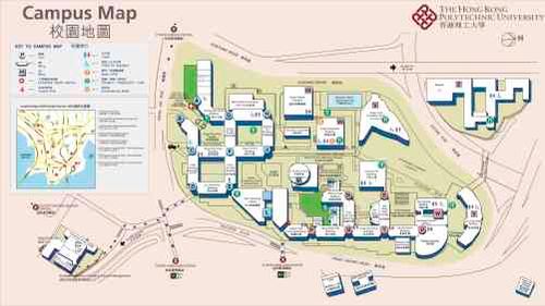 香港理工大学 校园地图