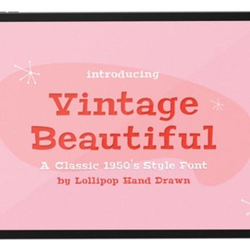 Fonts, Vintage Fonts, Retro Fonts, 1950s Fonts, 1960's Fonts, Mid Century Fonts, Classic Fonts, Old Fashioned Fonts, Cricut Fonts