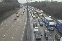 London travel news LIVE: M25 chaos eases after van fire closed motorway and crash caused 11-mile tailbacks near M23 in Surrey | Evening Standard