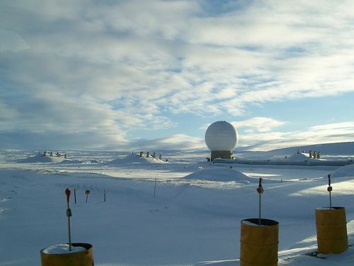 radar at thule air base greenland