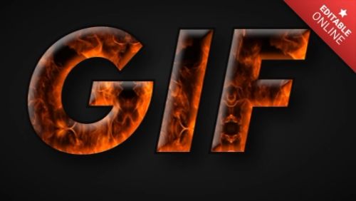 GIF Text Effect