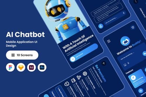 Preview: Buddy - AI Chatbot Mobile App
