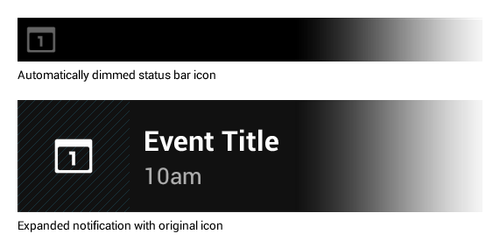 Automatic shrinking and dimming behavior in Android 3.0 and later