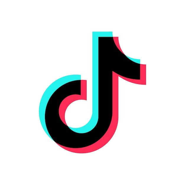 Vecteur création de logo tiktok nombre d'or