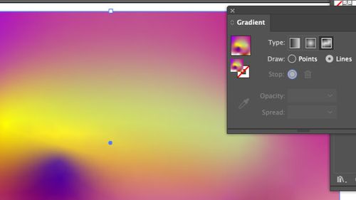 freeform gradient lines