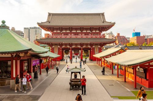東京 お正月 観光 浅草 初詣 浅草寺