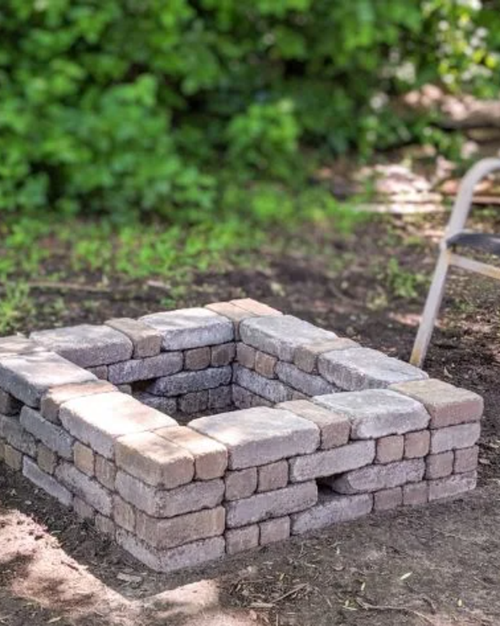 outdoor fire pit ideas 50 dollar brick fire pit