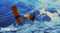 Pioneering European ERS-2 satellite burns up over Pacific