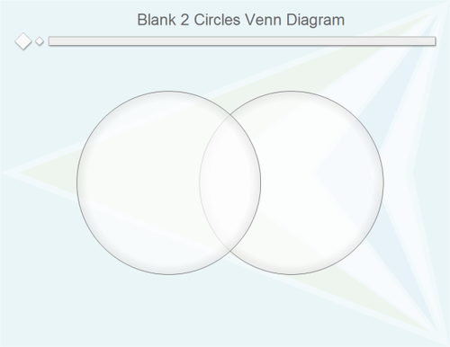 Blank 2 Circles Venn Diagram Template