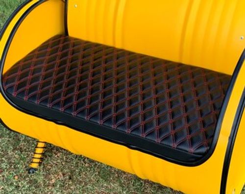 Seat cushion for oil barrel sofa / oil drum furniture / lounge furniture bench chair couch retro vintage loft upcycling seat pad