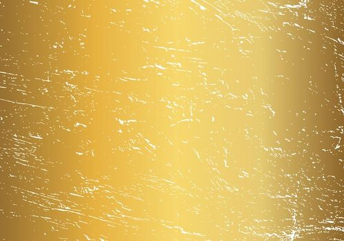 Vector grunge gold damaged texture