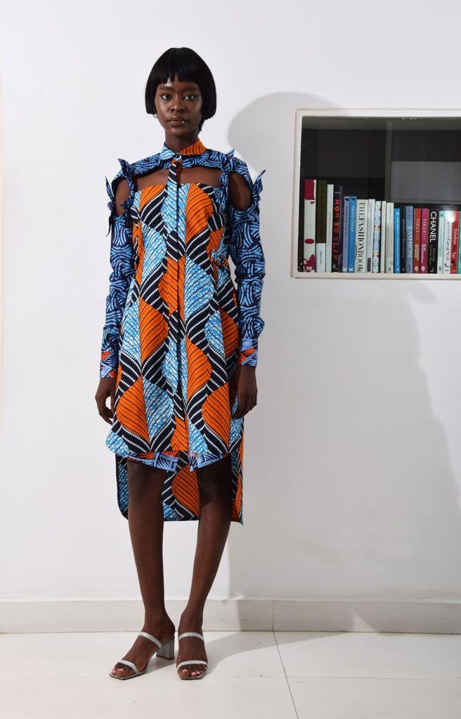 Lisa Folawiyo, a leading African designer presents this original piece