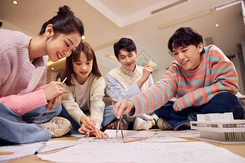 大学生课题研究新能源社区高清图片