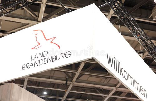 BERLIN, GERMANY, January 16th 2026: Photo of The Land Brandenburg logo and a welcome sign at the Grüne Woche trade fair in Berlin Germany on January 16. Land picture stock images, royalty-free photos and pictures