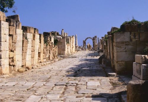 Roman Ruins Leptis Magna Ruins