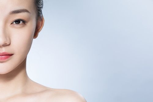 东方年轻女性妆面图片下载