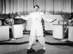 Sporting a zoot suit