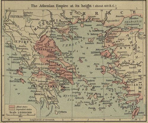 athenian empire 450