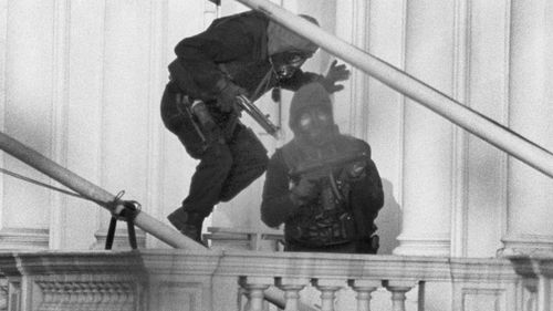 Members of the SAS entered the Iranian embassy on 5 May, 1980. File pic