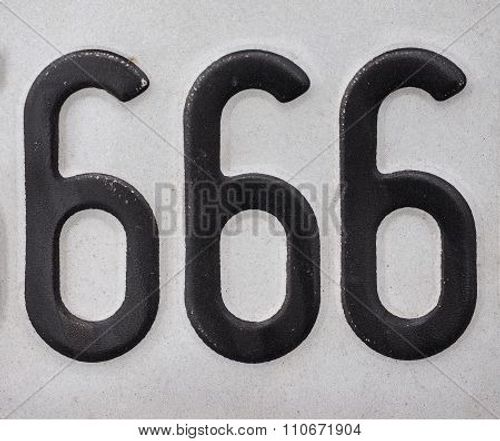 Number 666