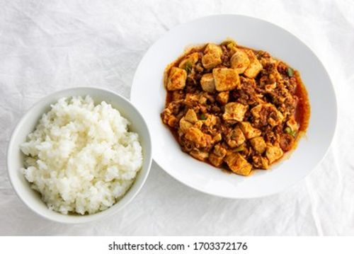 Mapo tofu with Chinese douban paste
