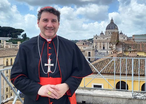 Frank Cardinal Leo in Rome, May 5, 2025