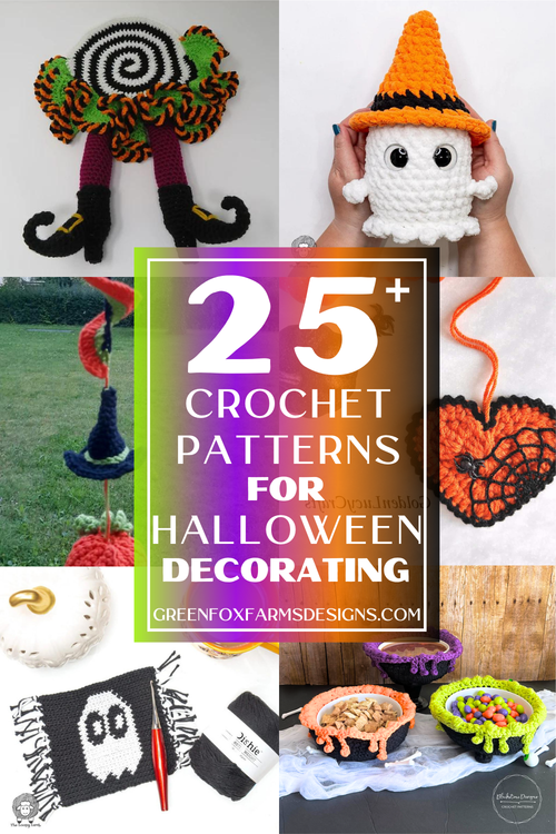 halloween crochet patterns for decorating your home