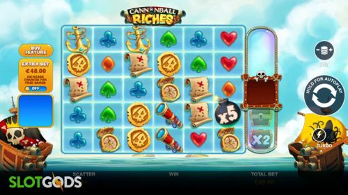 Cannonball Riches Slot - Screenshot