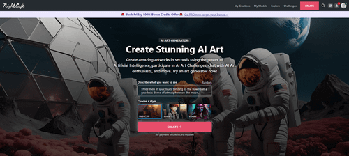 AI绘图工具-NightCafe