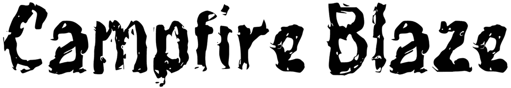 C Campfire Blaze Font