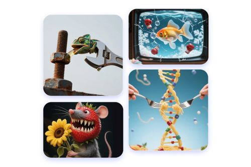 自分の発想からイタリアンブレインロットミームを作成