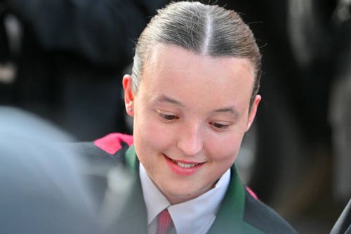 Bella Ramsey is seen on March 24, 2025 in Los Angeles, California.