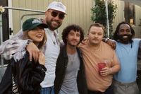 Taylor Swift and Travis Kelce Hang Out with Jack Antonoff's Band Bleachers at Coachella