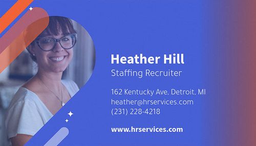 Human Resources Business Card Maker
