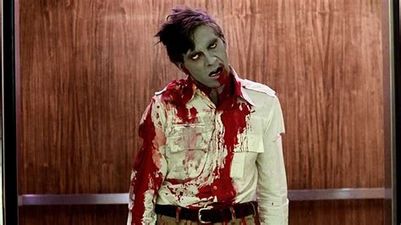 A George Romero zombie