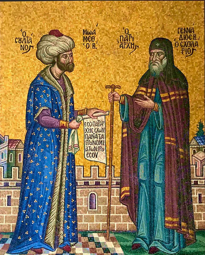 gennadios ii and mehmed ii
